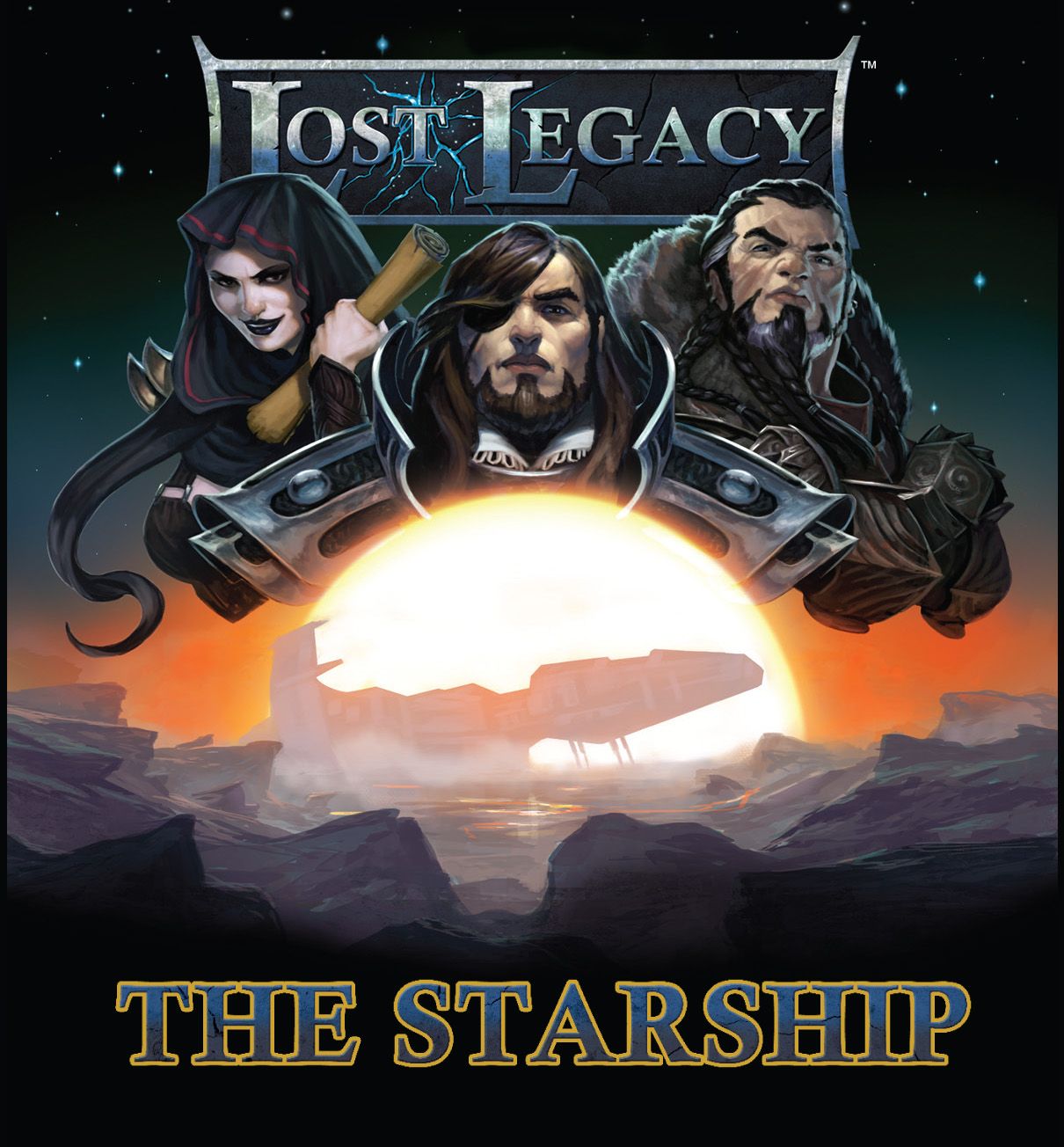 Coperta Lost Legacy: The Starship