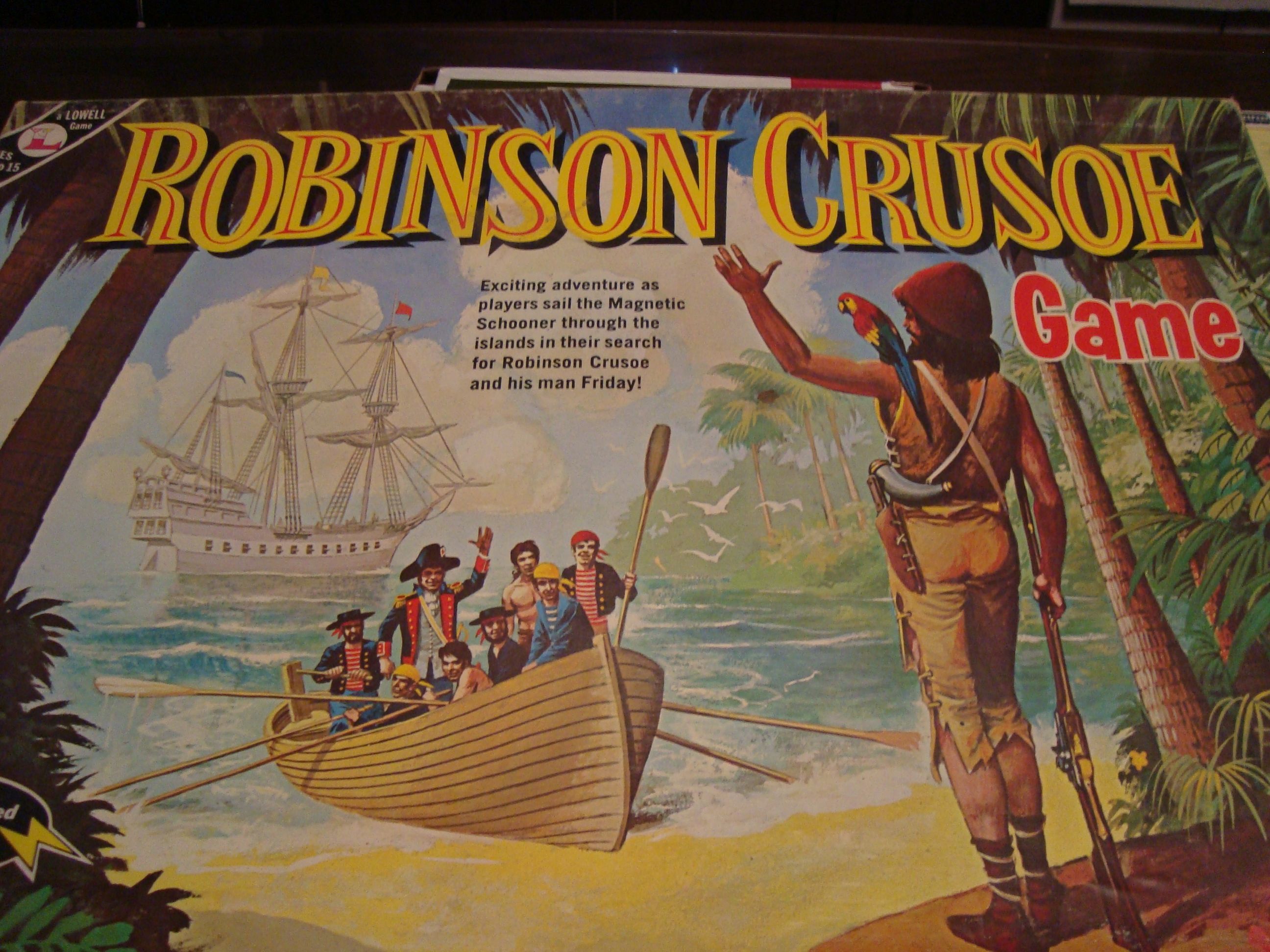 Robinson Crusoe Game box art