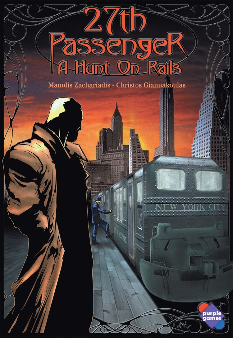 27th Passenger: A Hunt on Rails box art