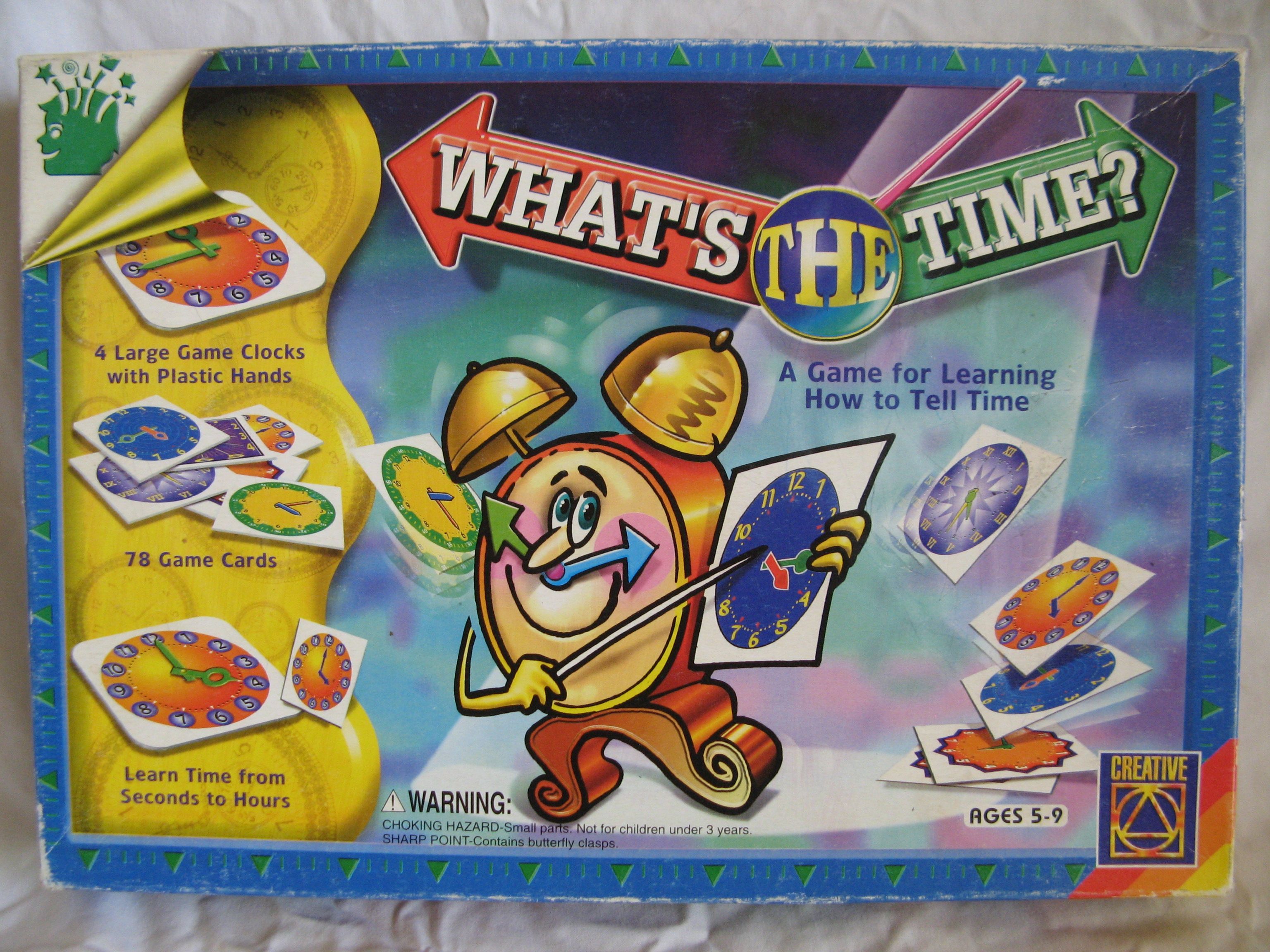 What's the Time? doboz