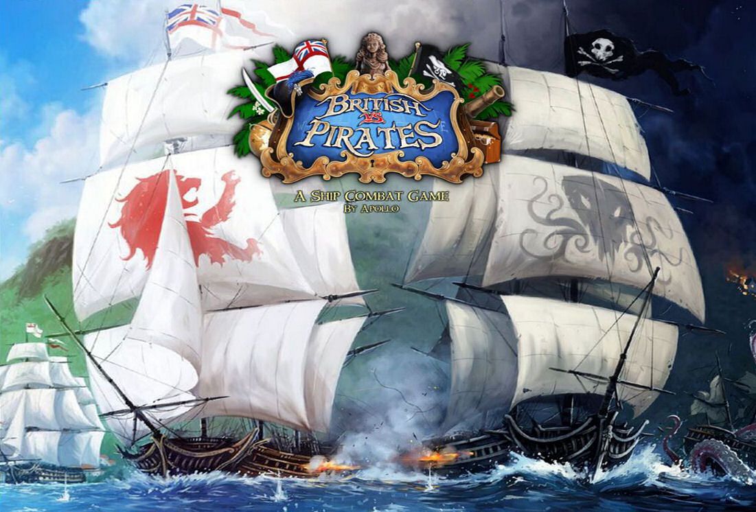 British vs Pirates: Volume 1 box art