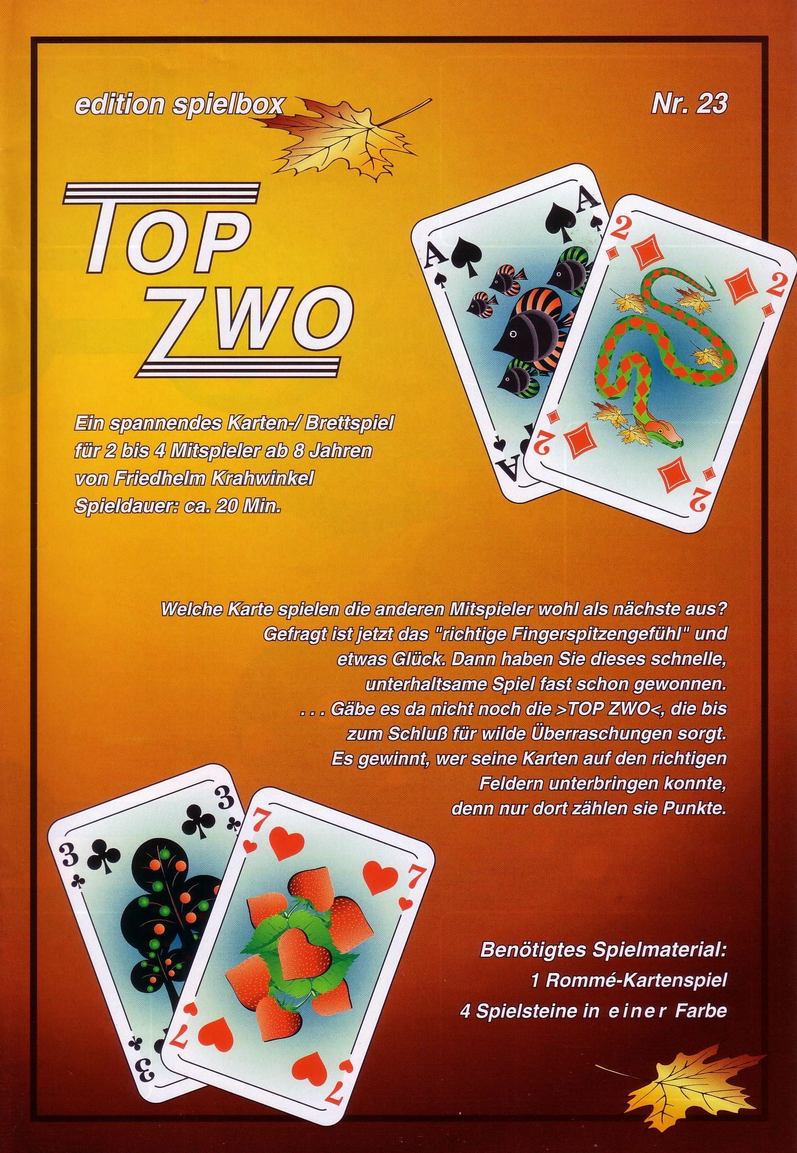 Top Zwo box art
