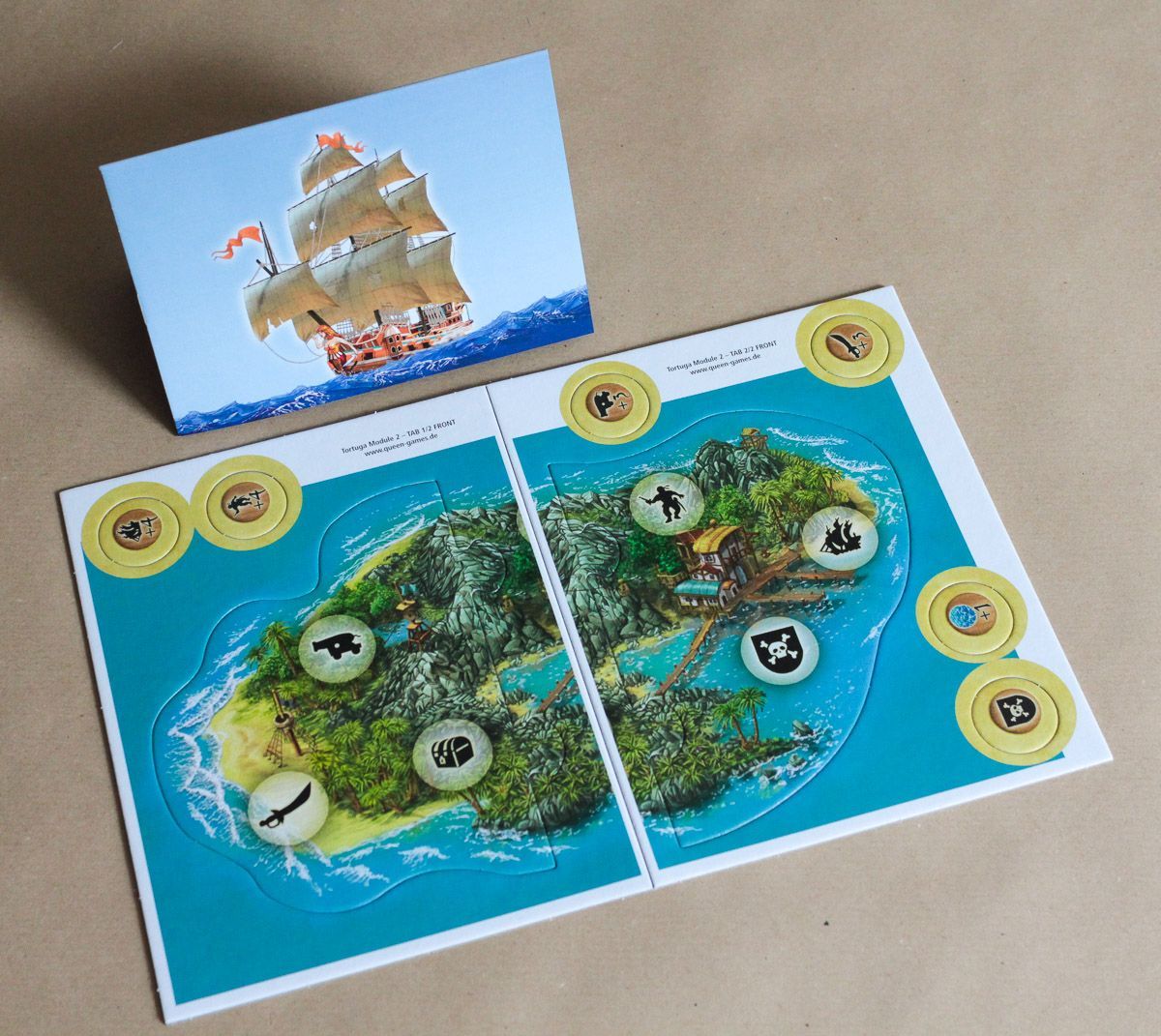 Tortuga: Queenie 2 – Island & Island Tiles doboz