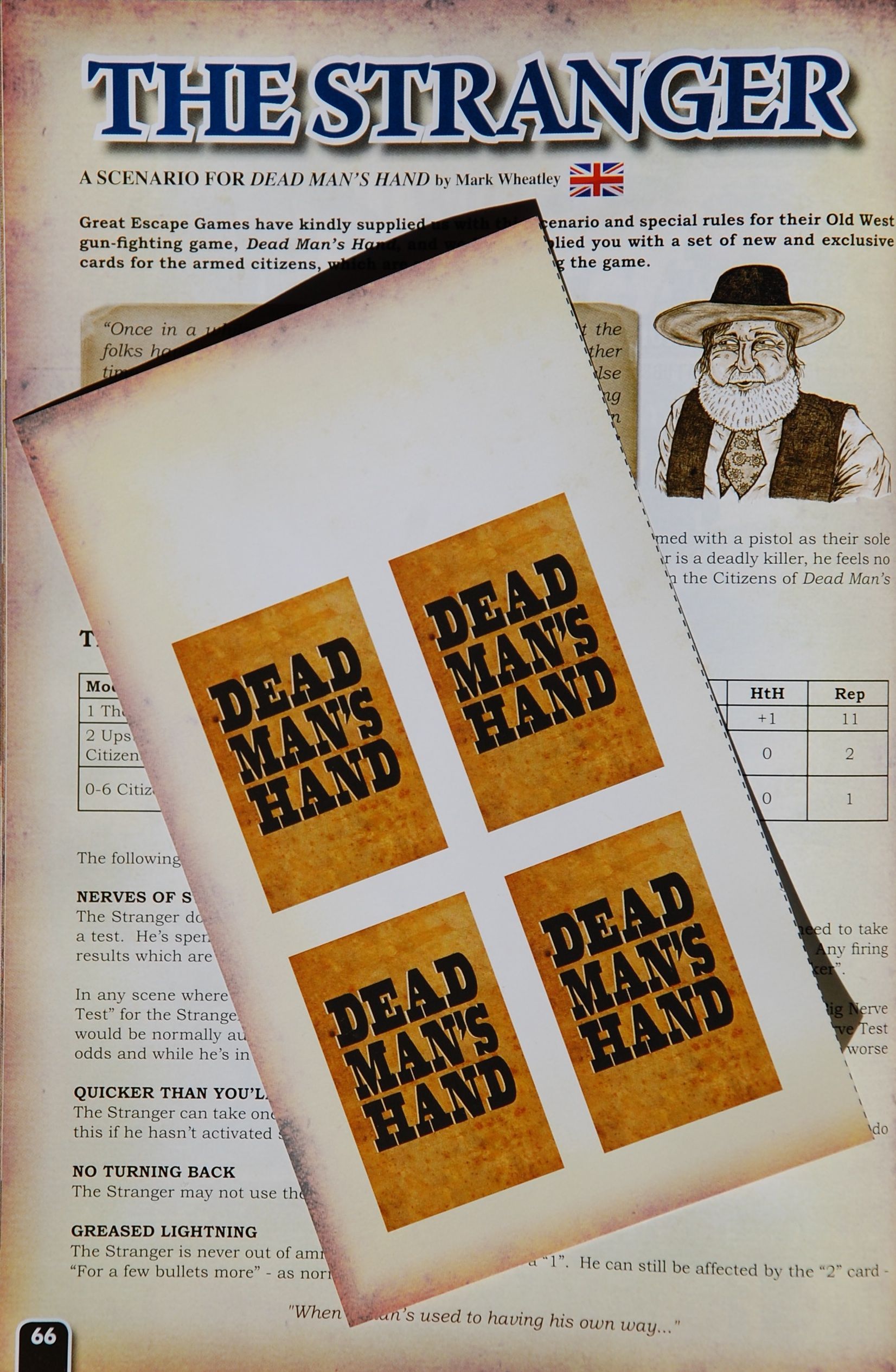 Dead Man's Hand: The Stranger doboz