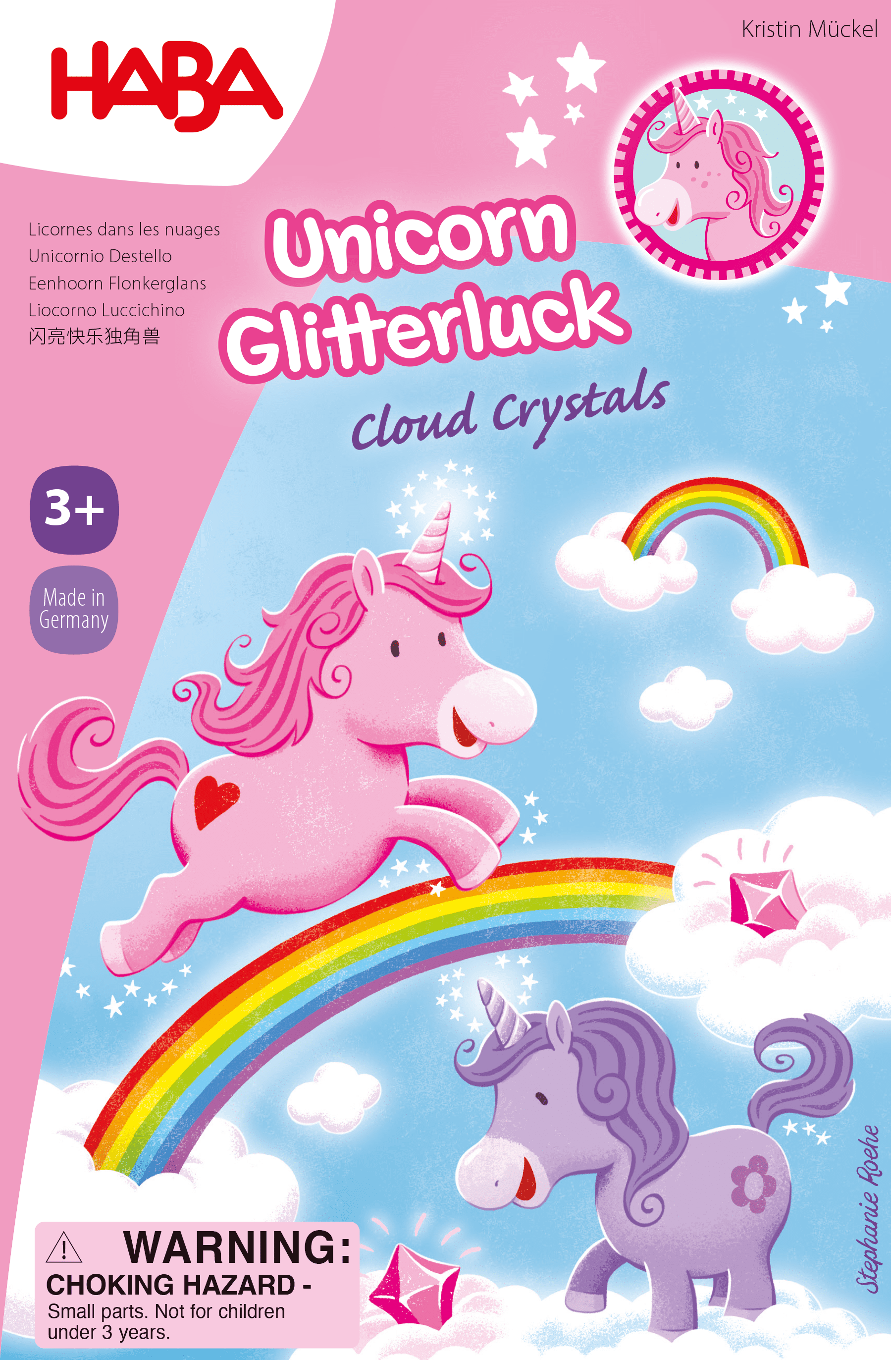 Coperta Unicorn Glitterluck: Cloud Crystals