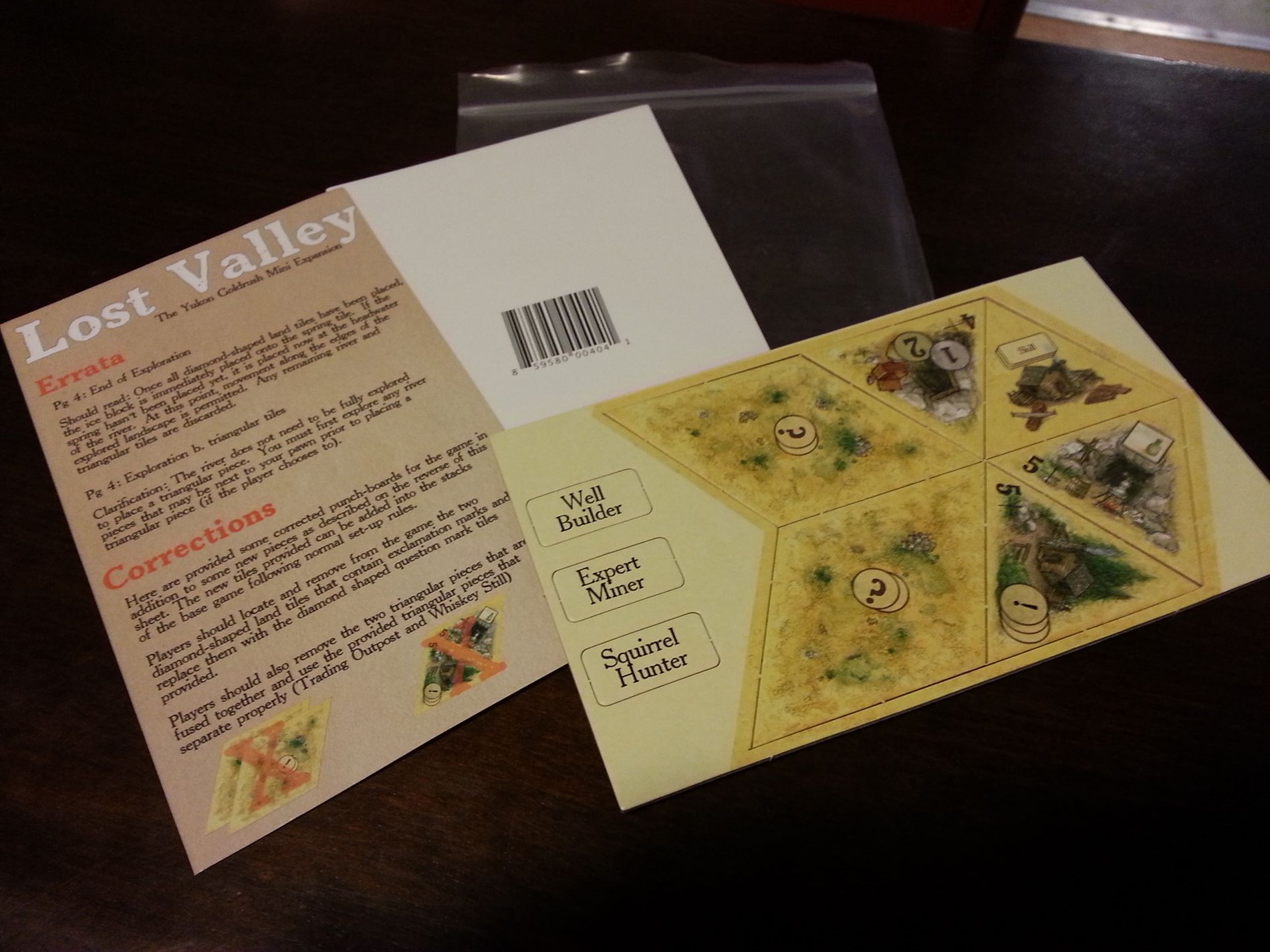 Lost Valley: The Yukon Mini-Expansion doboz