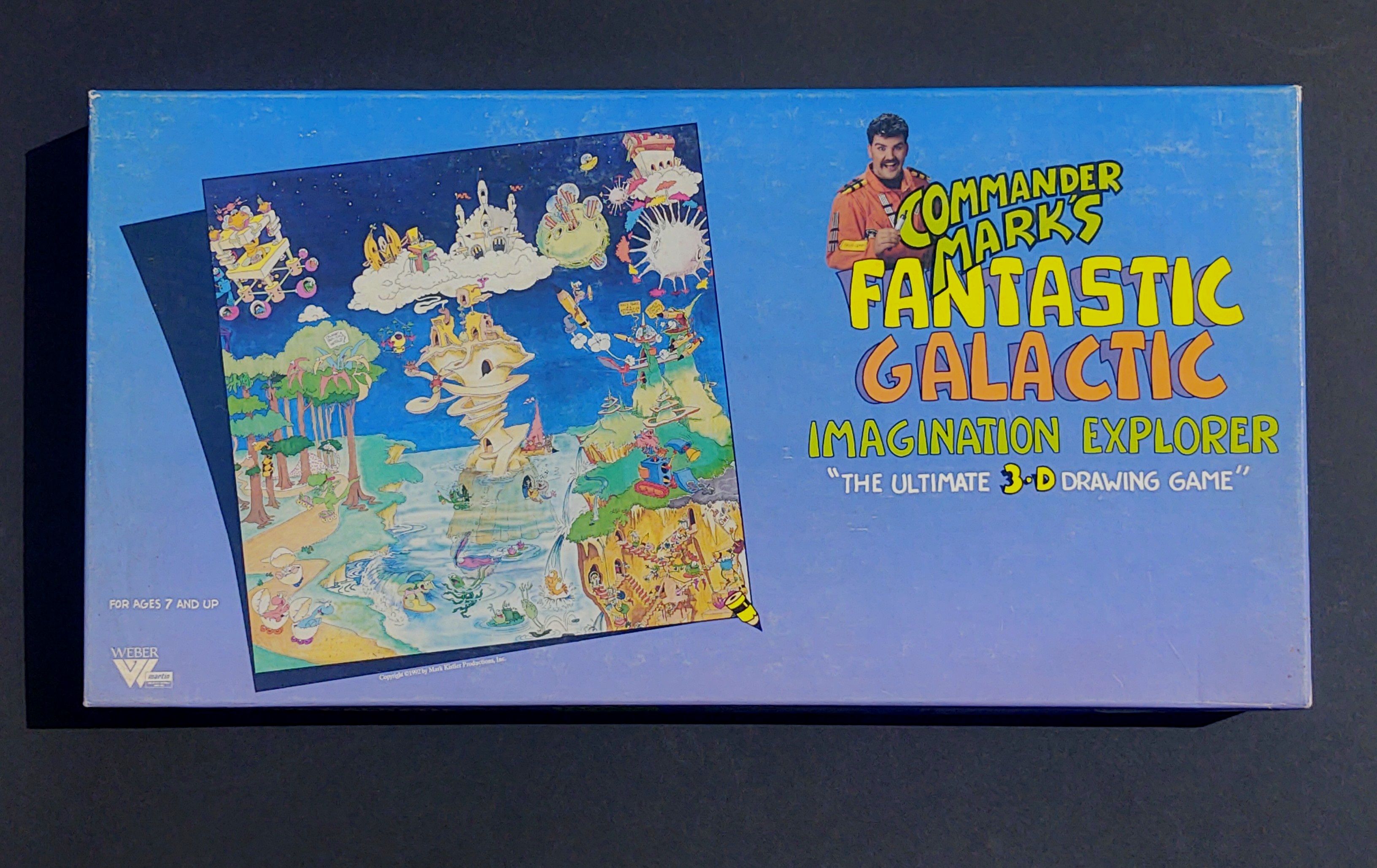Commander Mark's Fantastic Galactic Imagination Explorer box art