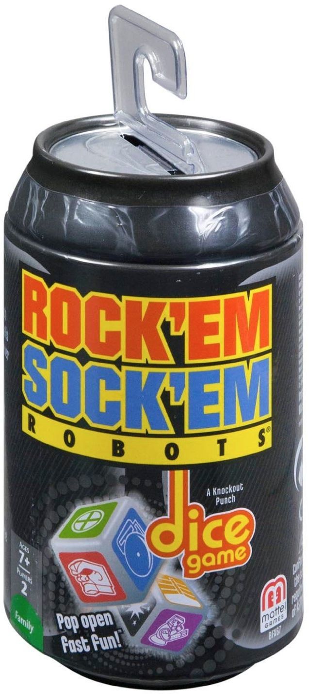 Rock'em Sock'em Robots Dice Game box art