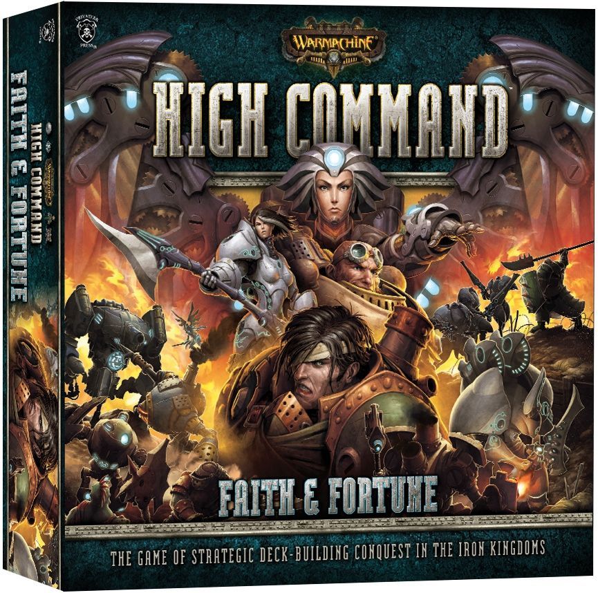 Warmachine: High Command – Faith & Fortune doboz