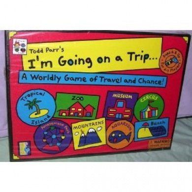 Todd Parr's I'm Going on a Trip...A Worldly Game of Travel and Chance box art