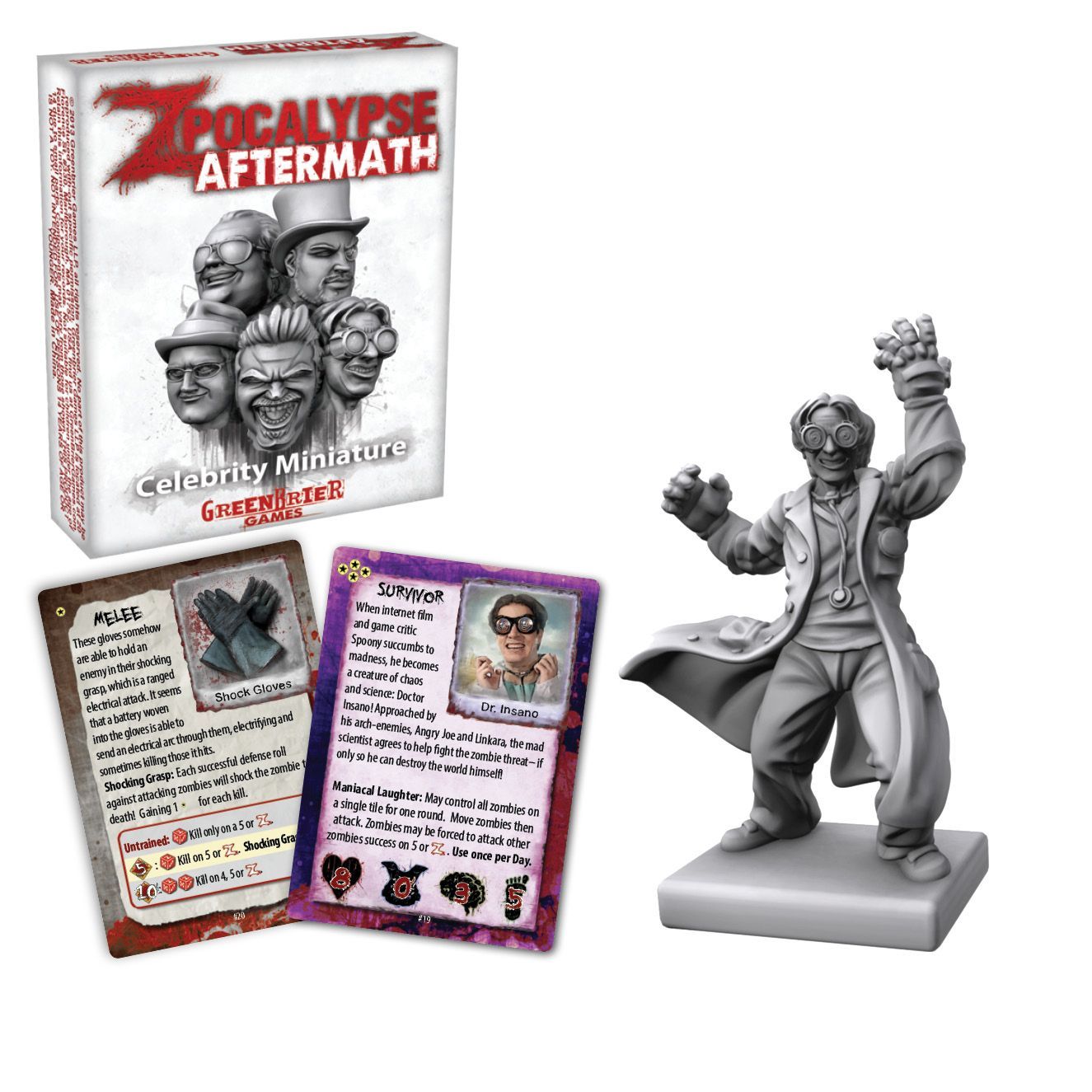 Zpocalypse: Aftermath – Dr. Insano box art