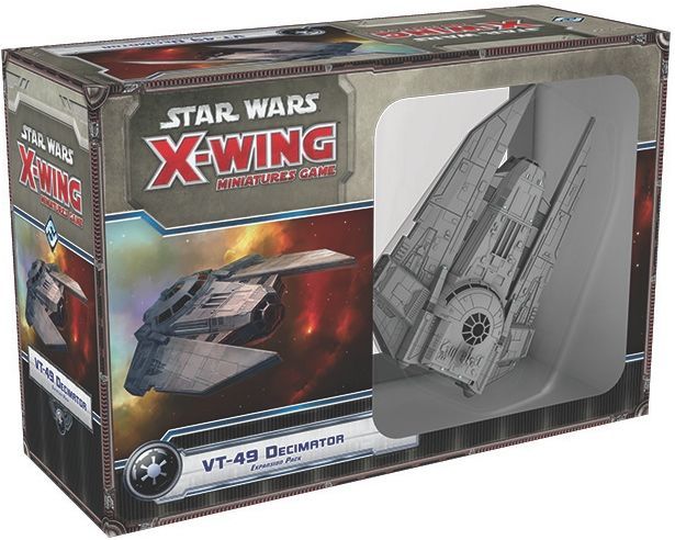 Star Wars: X-Wing Miniatures Game – VT-49 Decimator Expansion Pack doboz