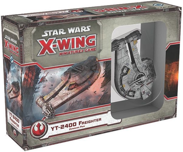 Star Wars: X-Wing Miniatures Game – YT-2400 Freighter Expansion Pack doboz