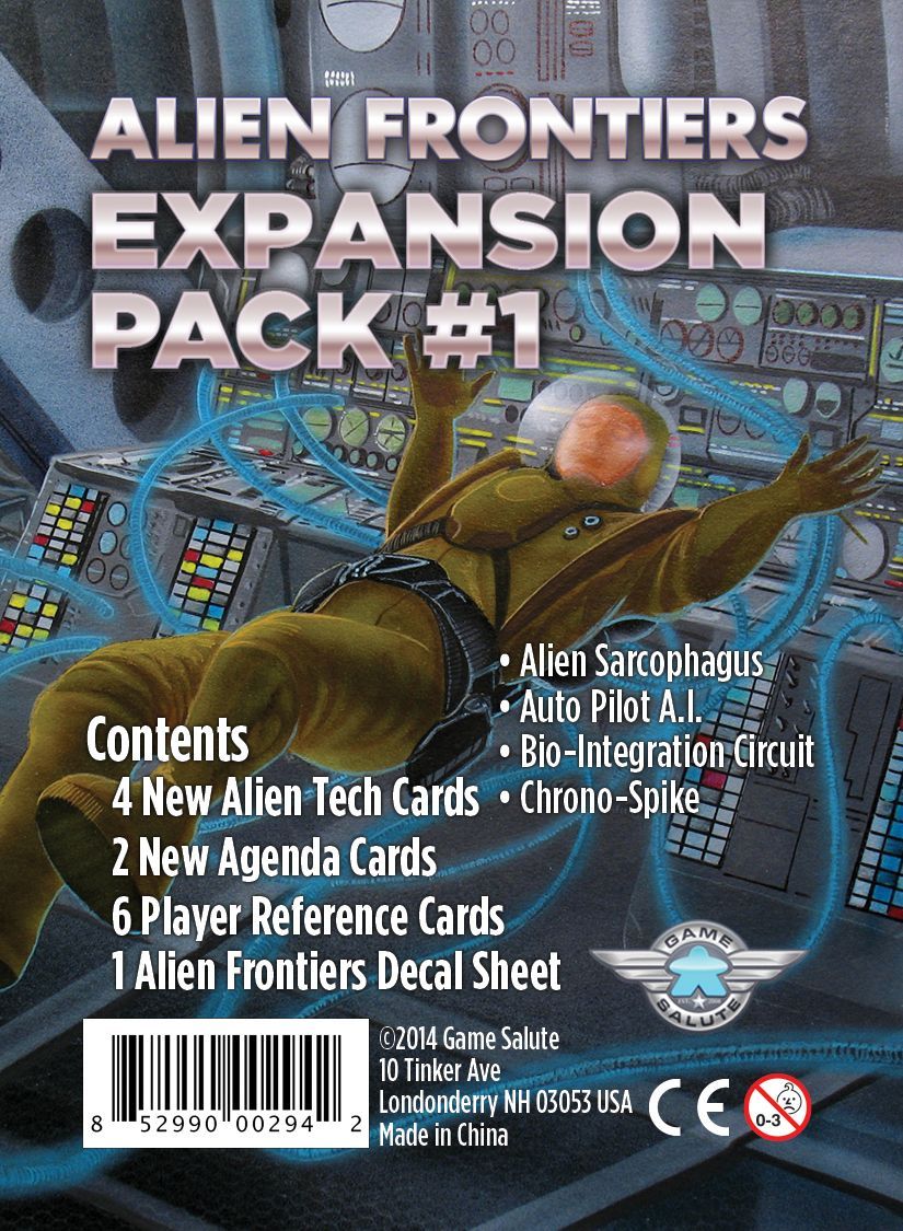 Alien Frontiers: Expansion Pack #1 doboz
