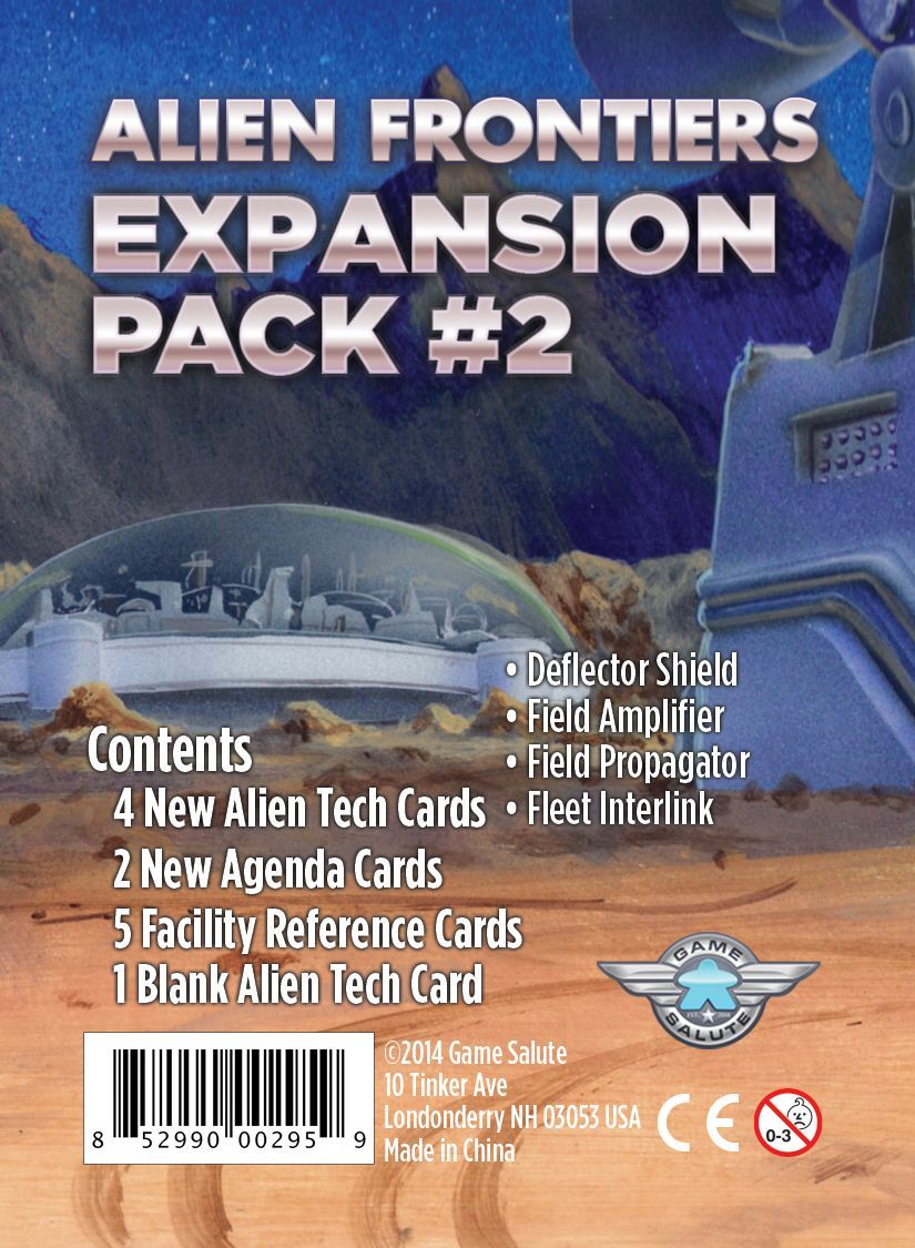 Alien Frontiers: Expansion Pack #2 doboz