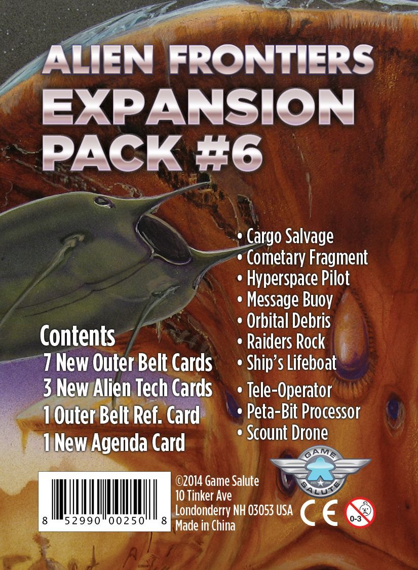 Coperta Alien Frontiers: Expansion Pack #6
