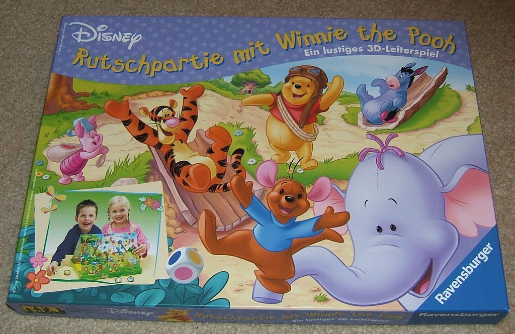 Rutschpartie mit Winnie the Pooh box art