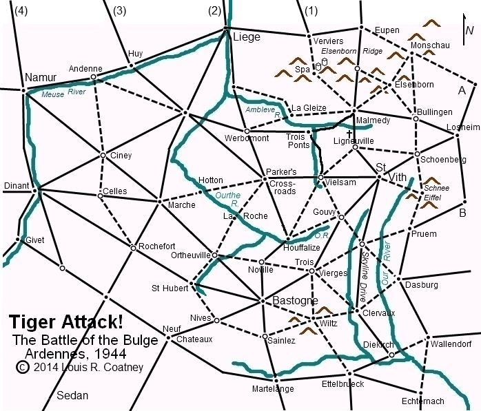 Coperta Tiger Attack! The Battle of the Bulge, Ardennes 1944
