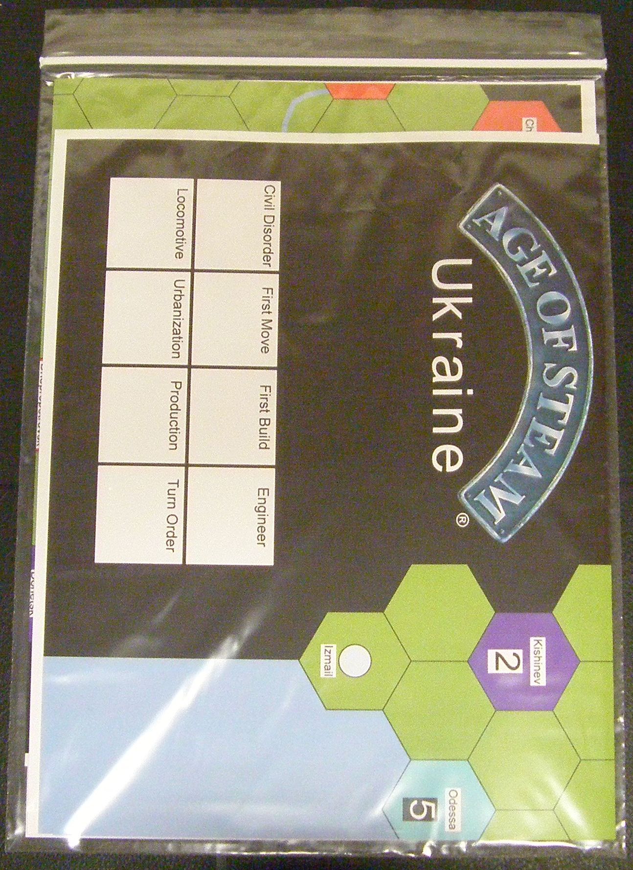 Age of Steam Expansion: Ukraine doboz