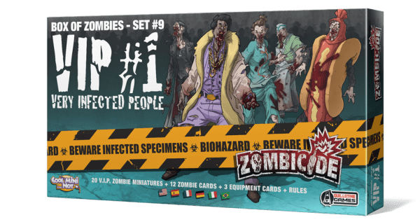 Coperta Zombicide: Box of Zombies – Set #9: VIP #1 Very Infected People