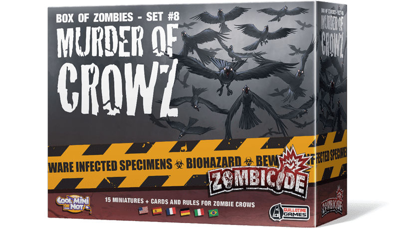 Coperta Zombicide: Box of Zombies – Set #8: Murder of Crowz