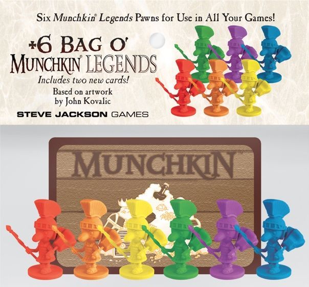 +6 Bag O' Munchkin Legends box art