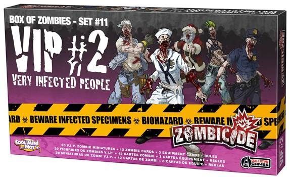 Zombicide: Box of Zombies – Set #11: VIP #2 Very Infected People box art