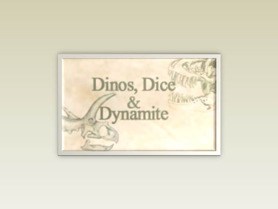 Dinos, Dice and Dynamite doboz