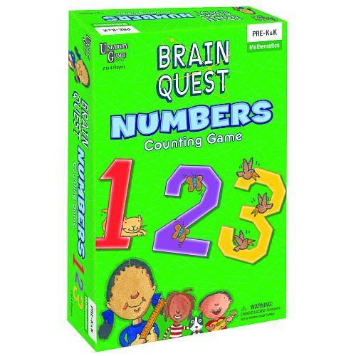 Coperta Brain Quest Numbers Counting Game