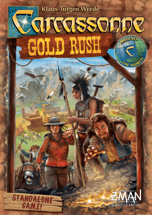 Carcassonne: Gold Rush box art