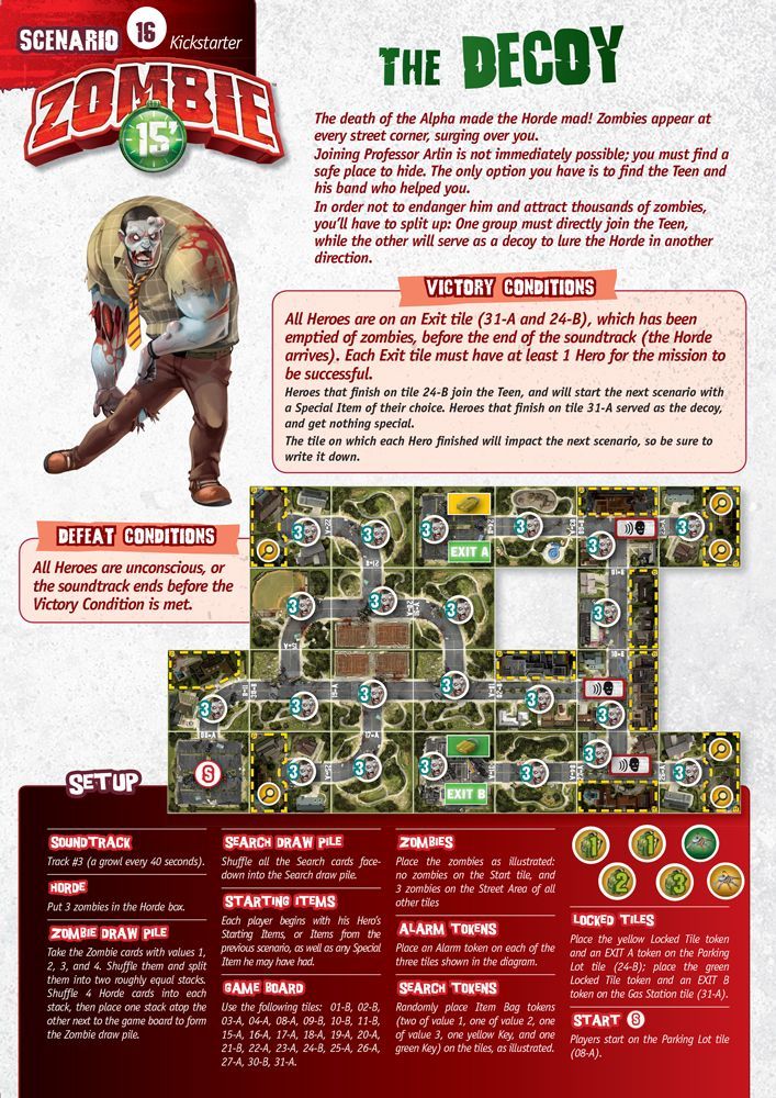 Coperta Zombie 15': Bonus Campaign