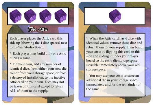 Cubist: The Attic box art