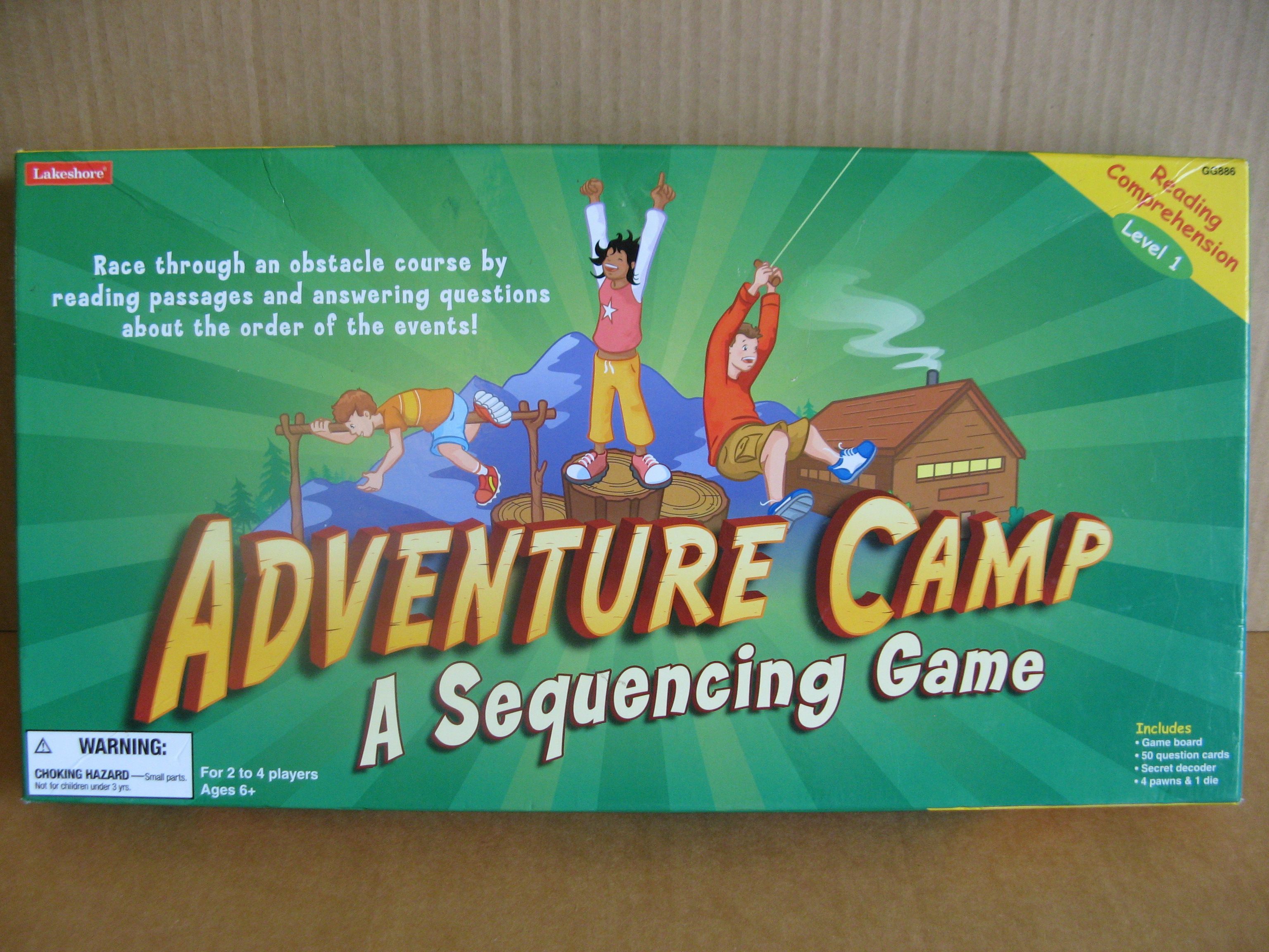 Adventure Camp: A Sequencing Game box art