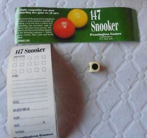 147 Snooker doboz