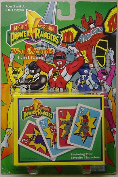 Mighty Morphin Power Rangers: War of the Zords box art
