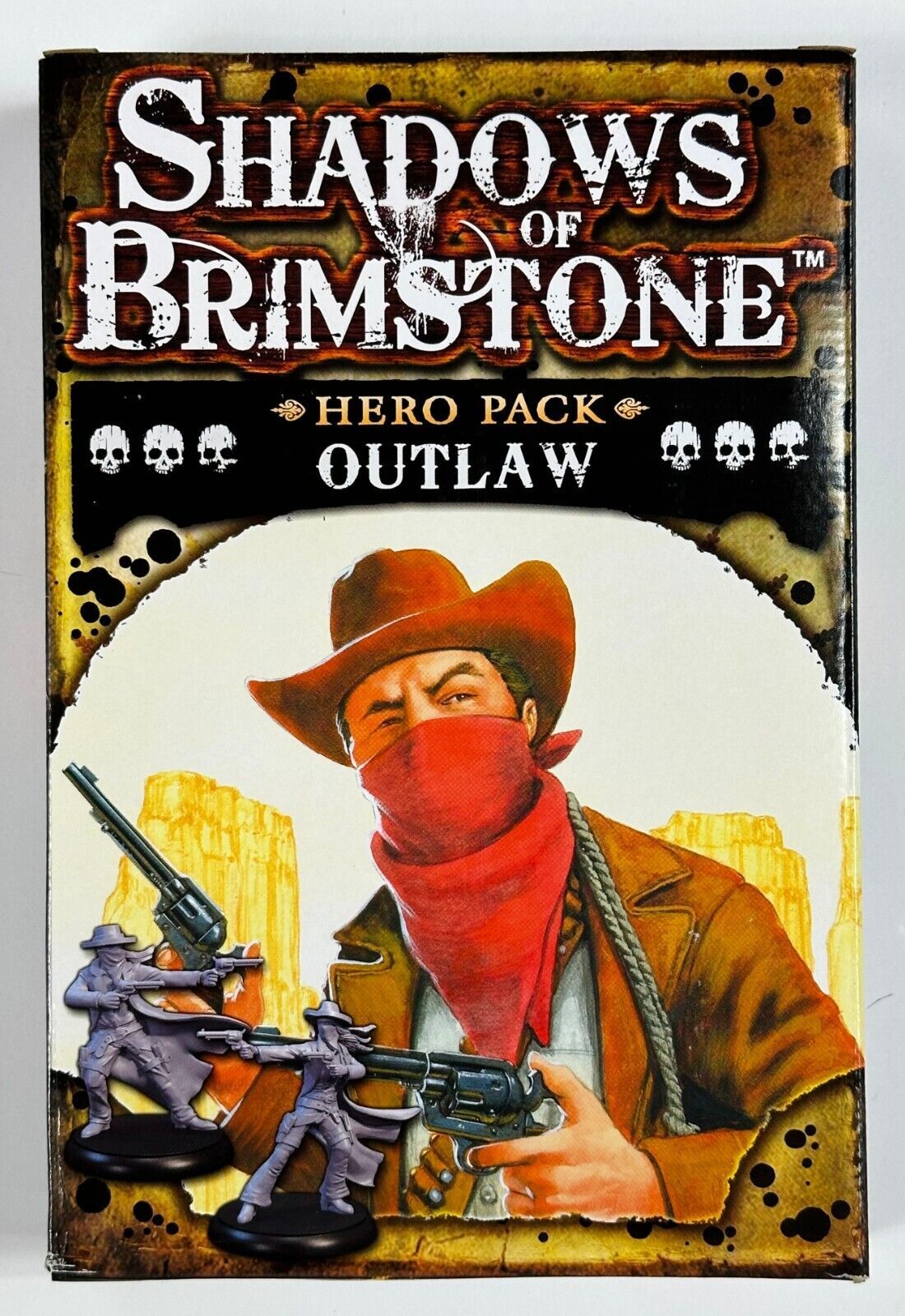 Shadows of Brimstone: Outlaw Hero Class box art