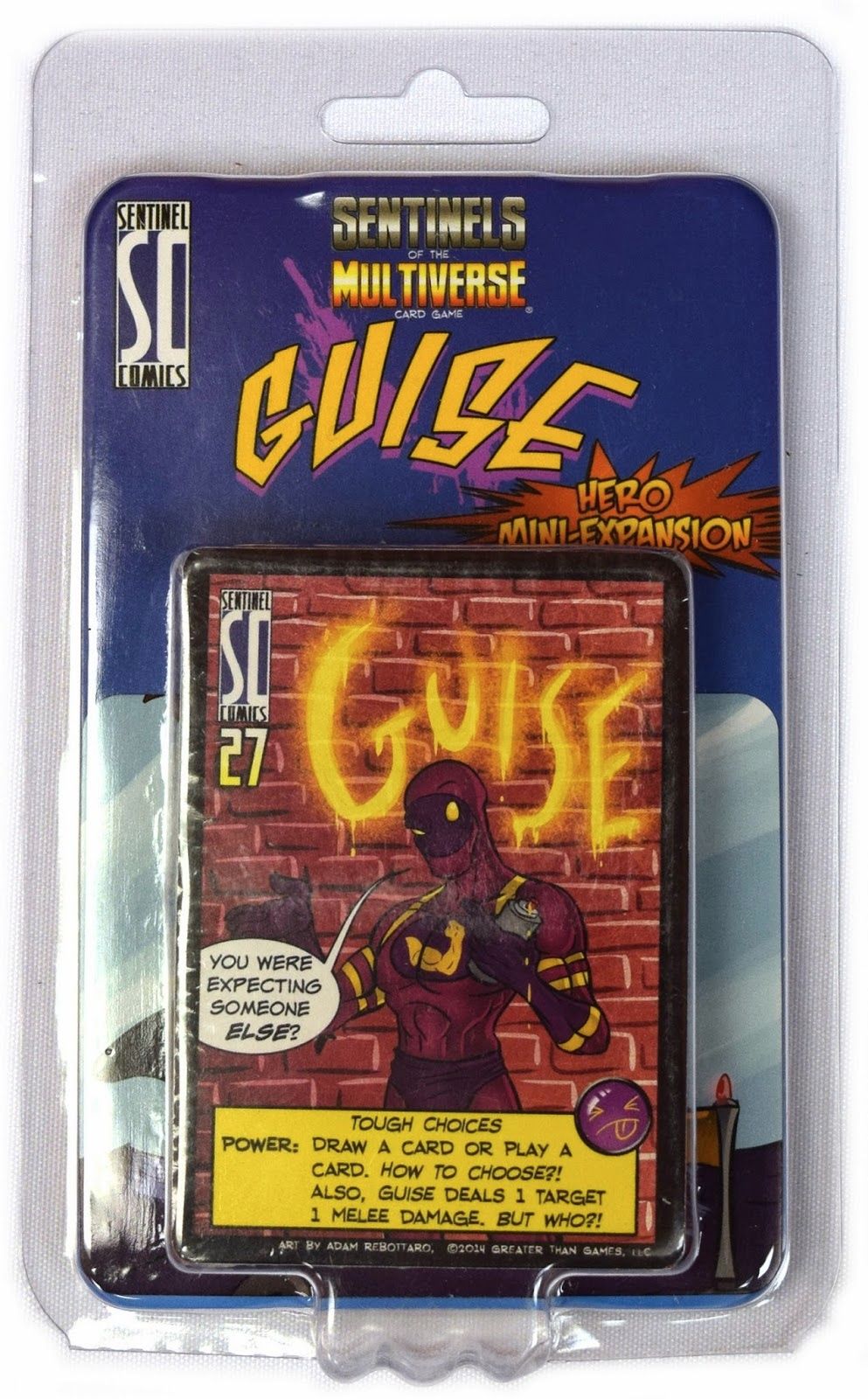 Sentinels of the Multiverse: Guise Hero Character box art