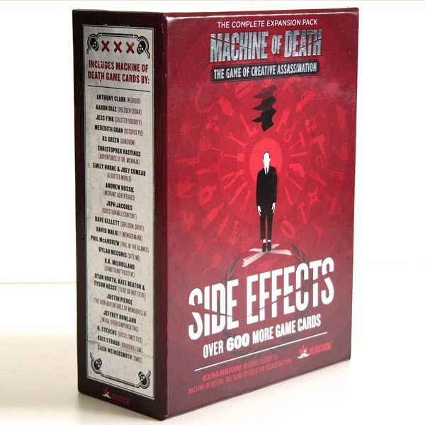 Machine of Death: The Game of Creative Assassination – Side Effects box art