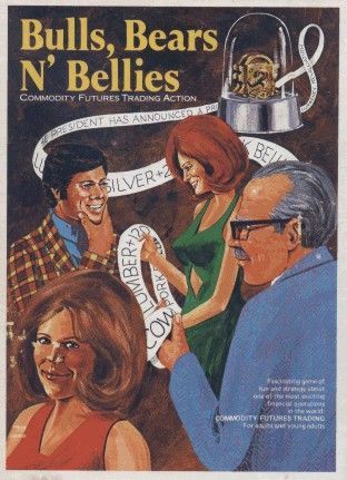 Bulls, Bears N' Bellies: Commodity Futures Trading Game box art