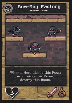 Boss Monster: Bom-Boy Factory Promo Card box art