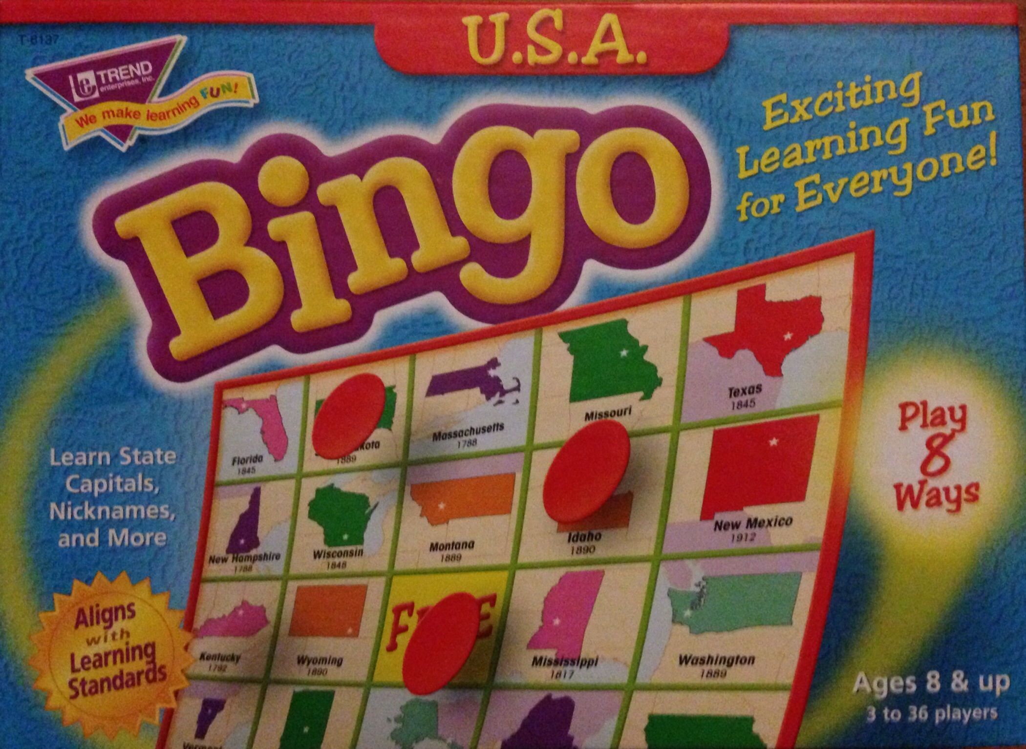 Coperta USA Bingo