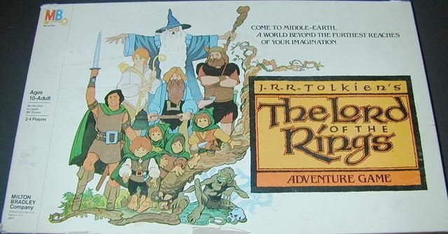 Coperta The Lord of the Rings Adventure Game