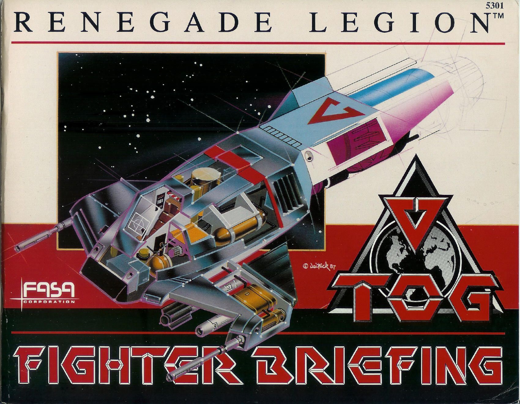 Renegade Legion: Interceptor – TOG Fighter Briefing box art