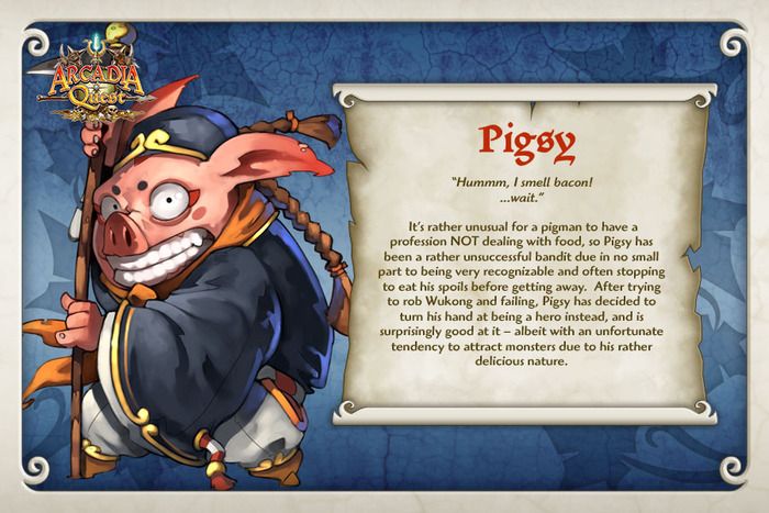 Arcadia Quest: Pigsy box art