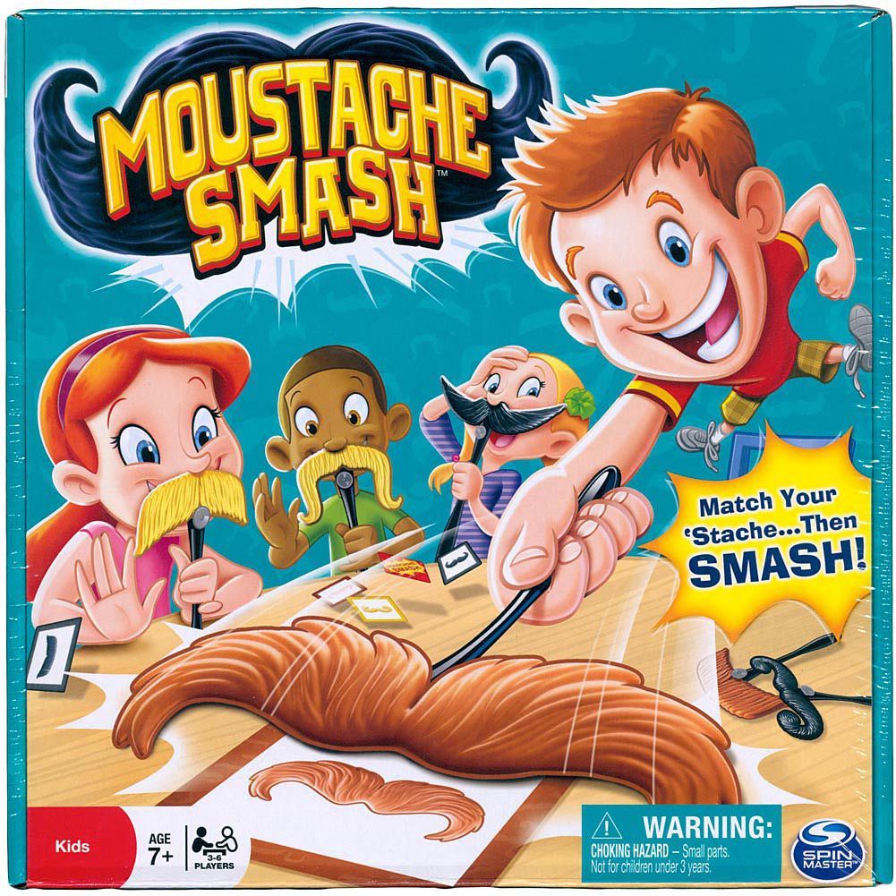 Moustache Smash doboz