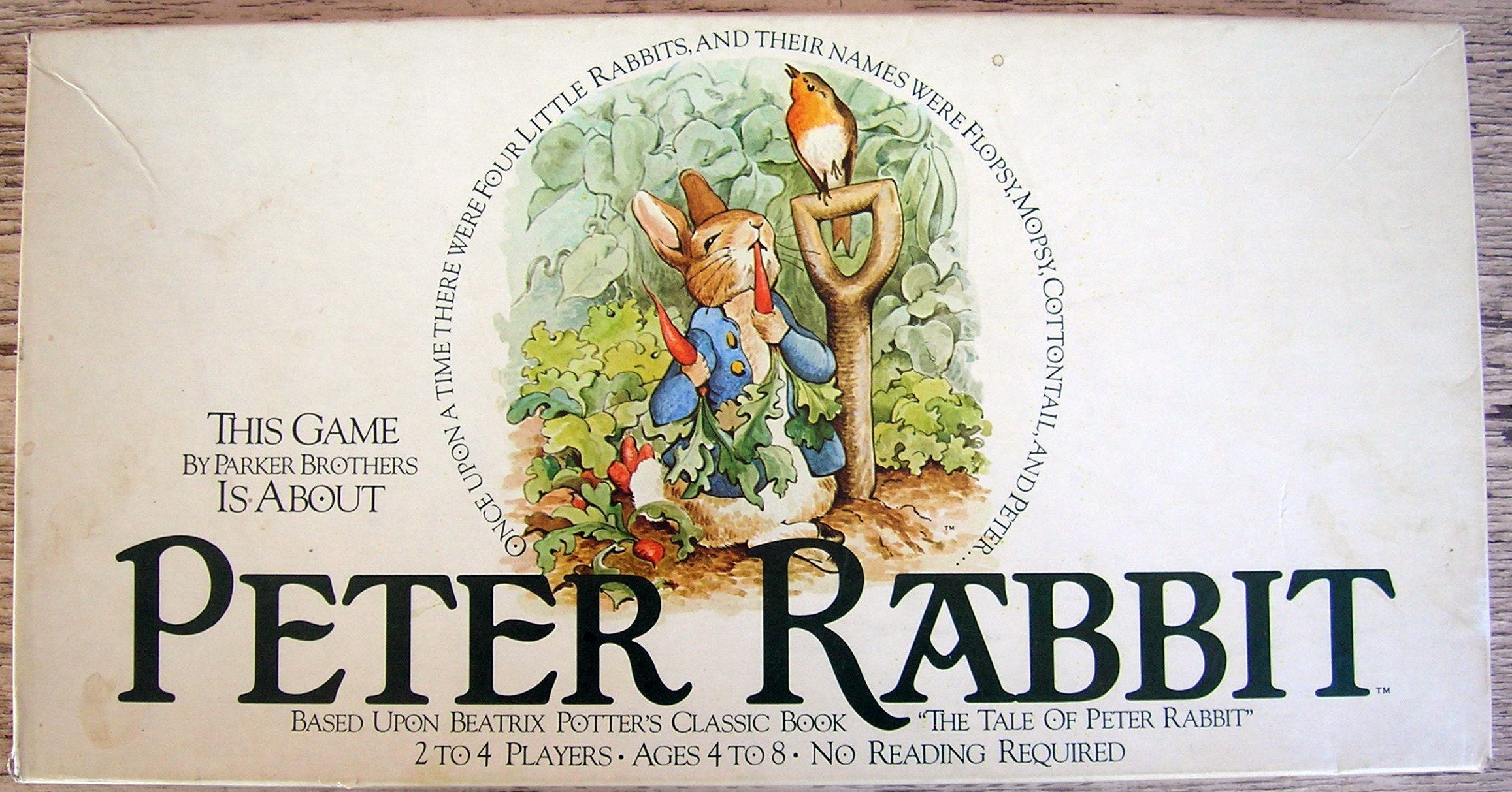 The Peter Rabbit Game box art