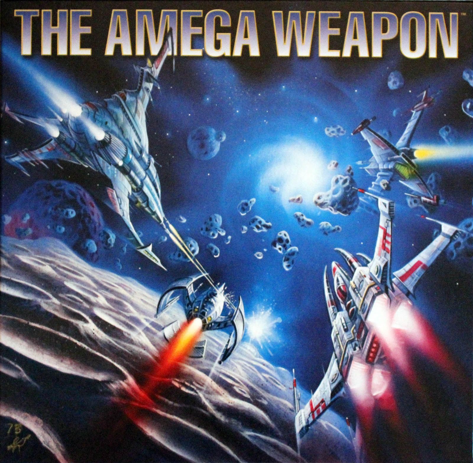 The Amega Weapon box art
