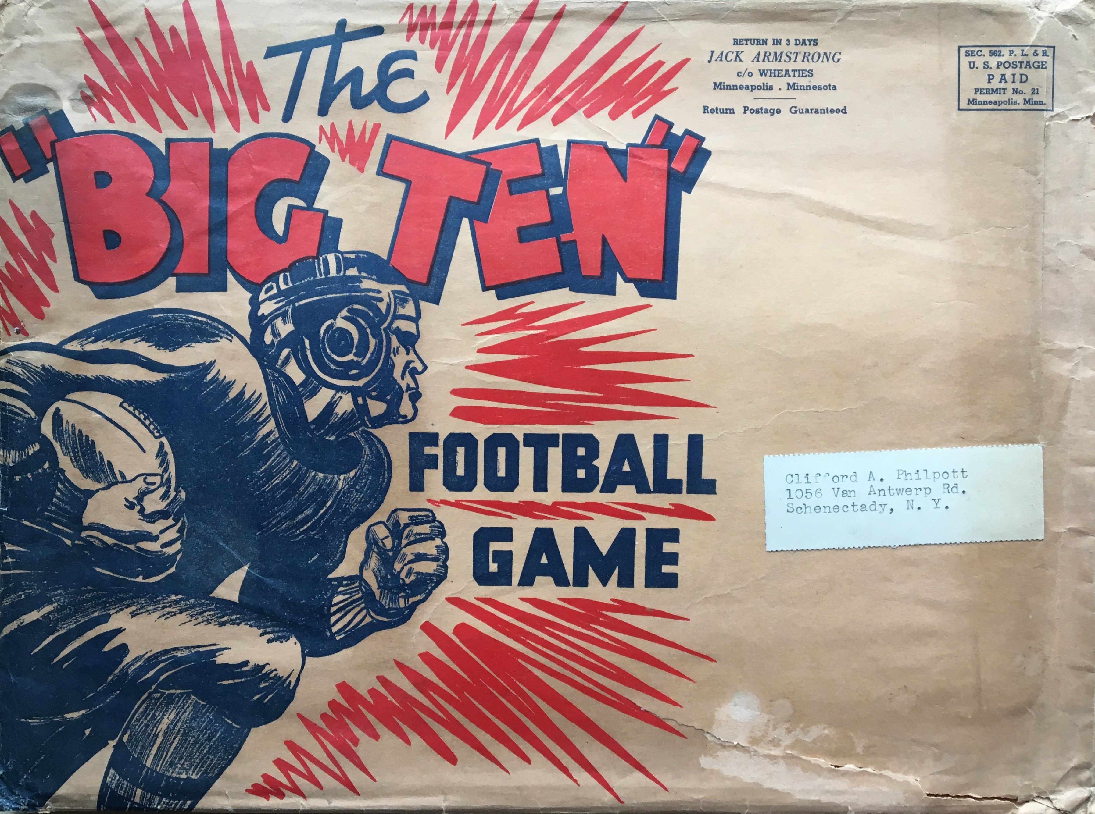 The Big Ten Football Game doboz