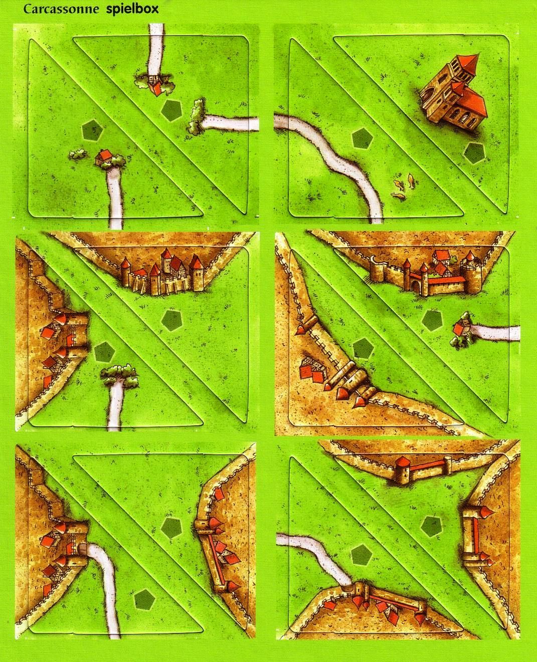 Carcassonne: Halb so wild I box art
