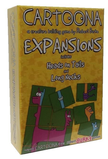 Cartoona: Expansions – includes Heads on Tails and Long Necks box art